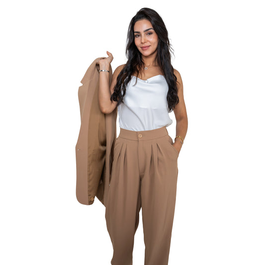 Ëdit Trousers - Soft Caramel