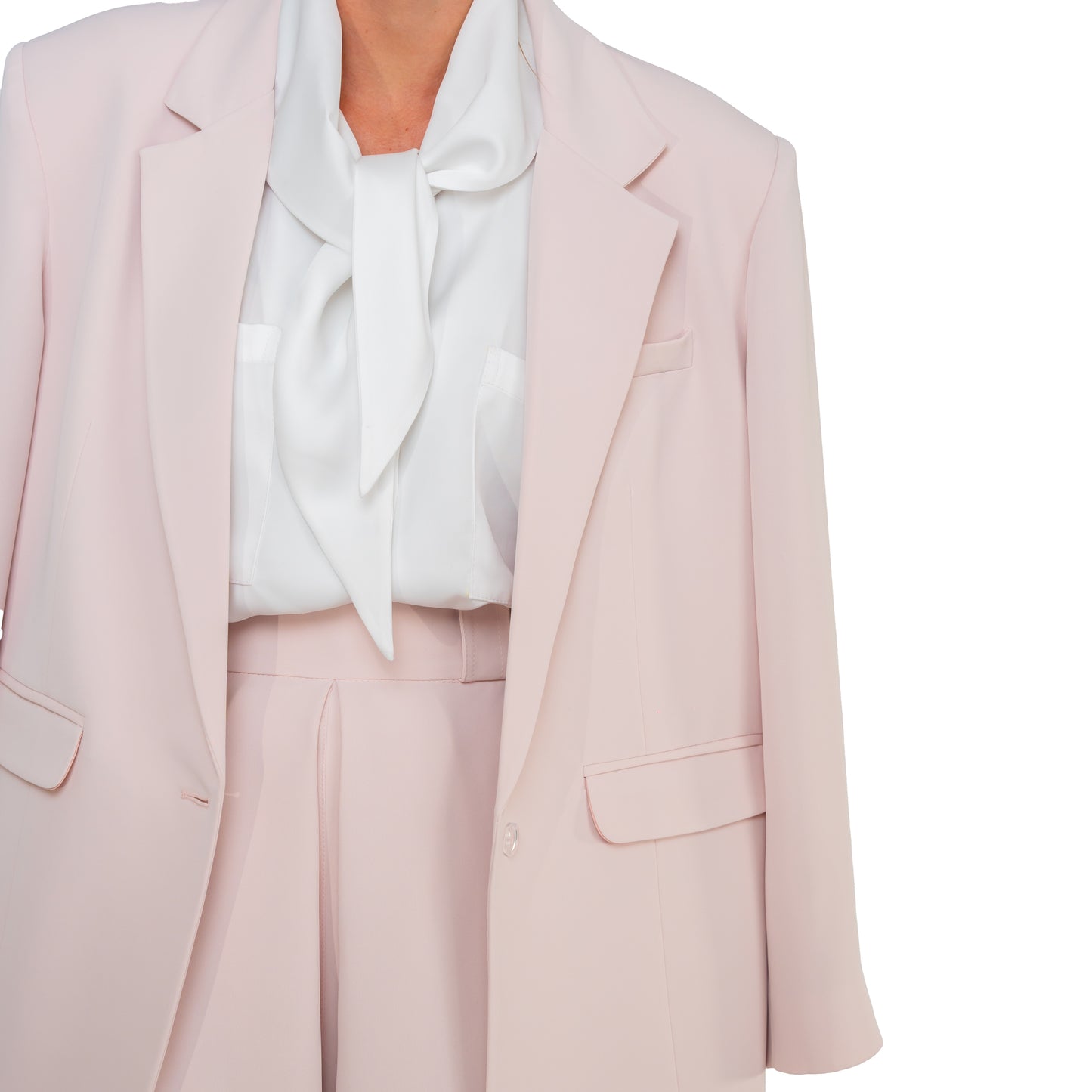 Ëdit Blazer – Powder Blush
