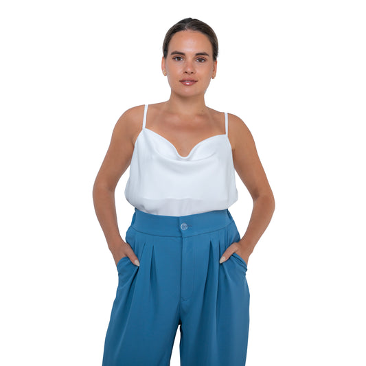 Ëdit Trousers - Skyline Blue