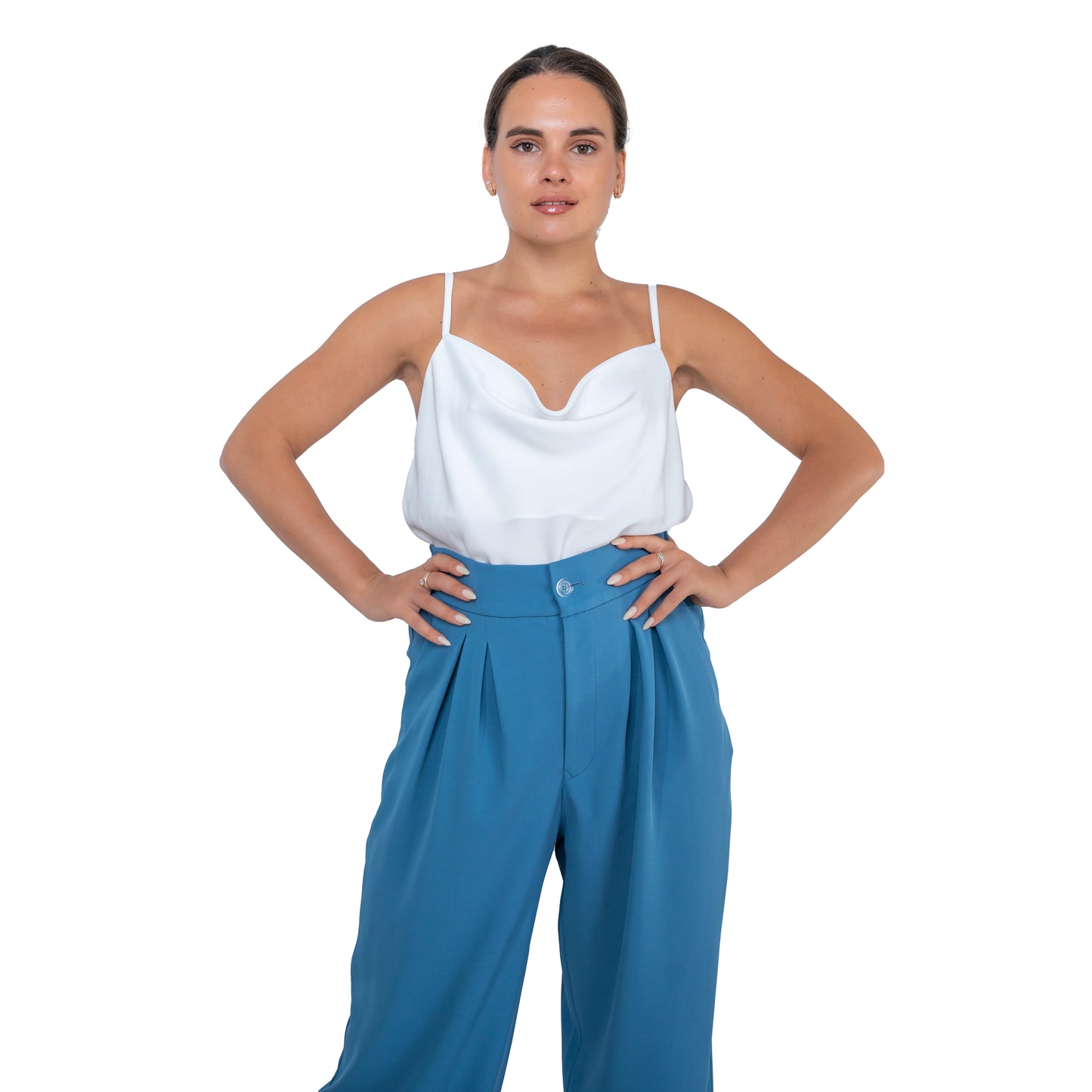 Ëdit Trousers - Skyline Blue