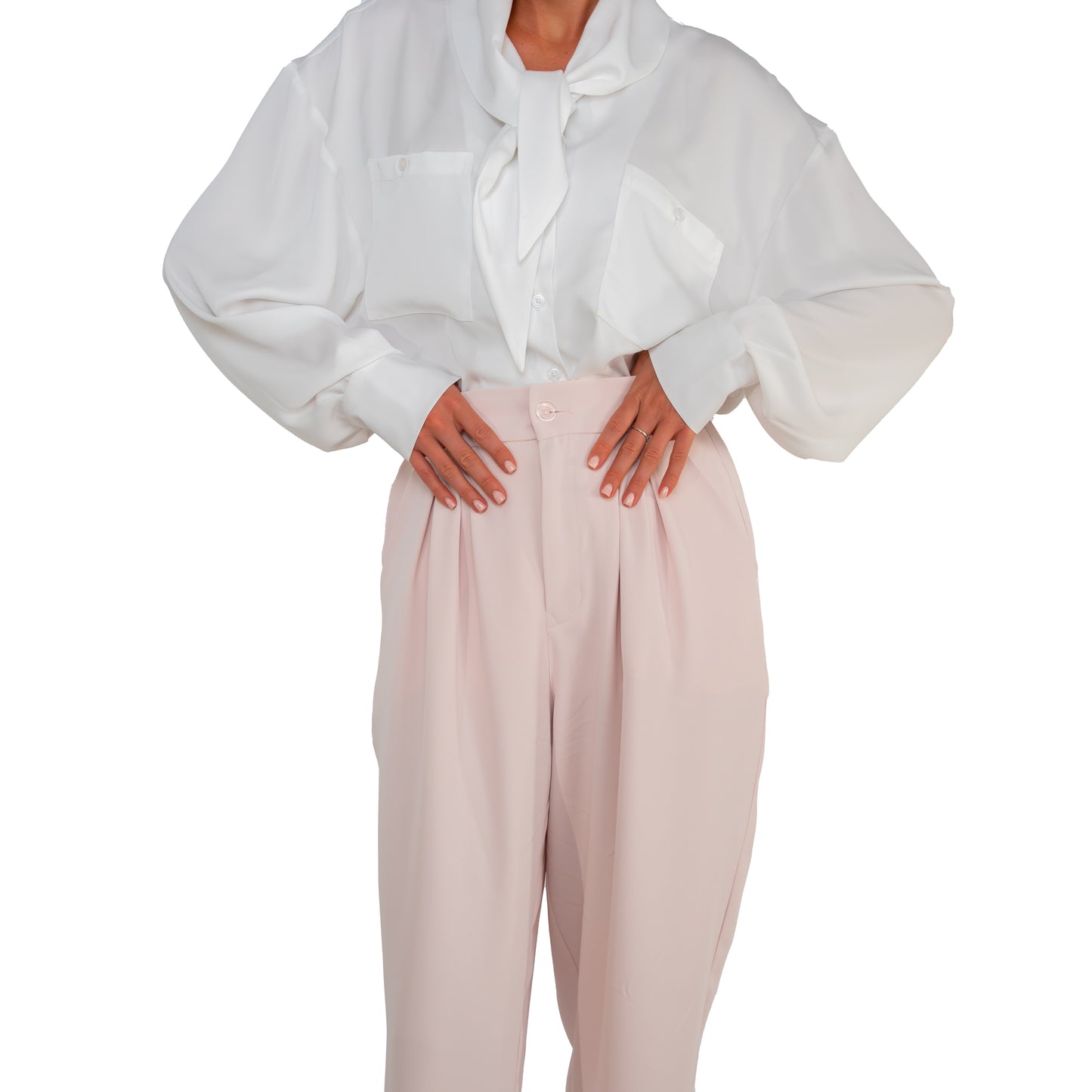 Ëdit Trousers – Powder Blush