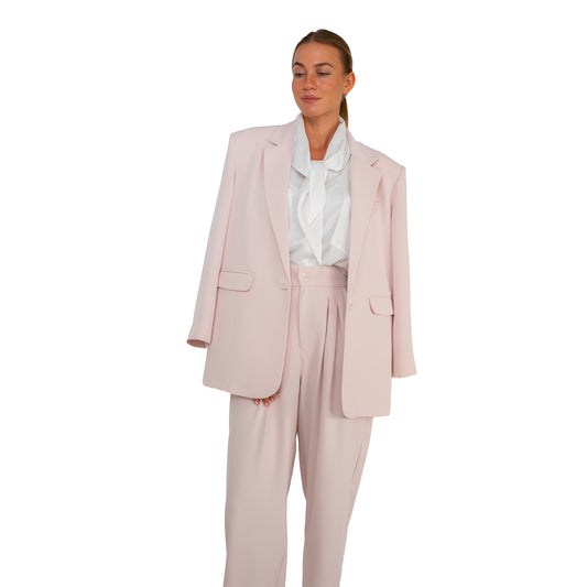 Ëdit Blazer – Powder Blush