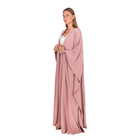Flō Abaya – Dusty Rosewood