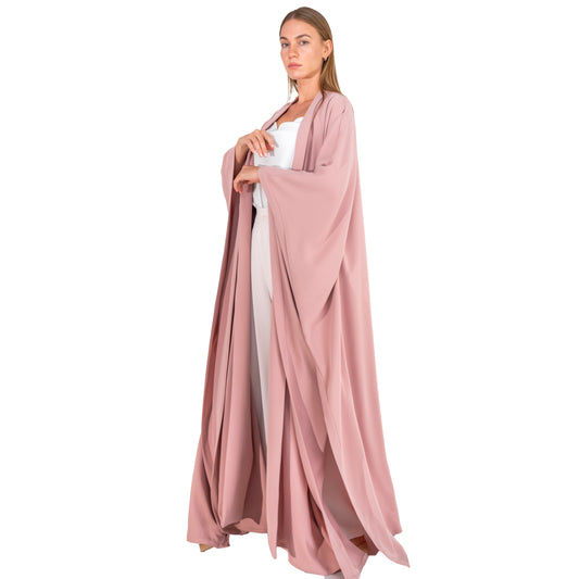 Flō Abaya – Dusty Rosewood