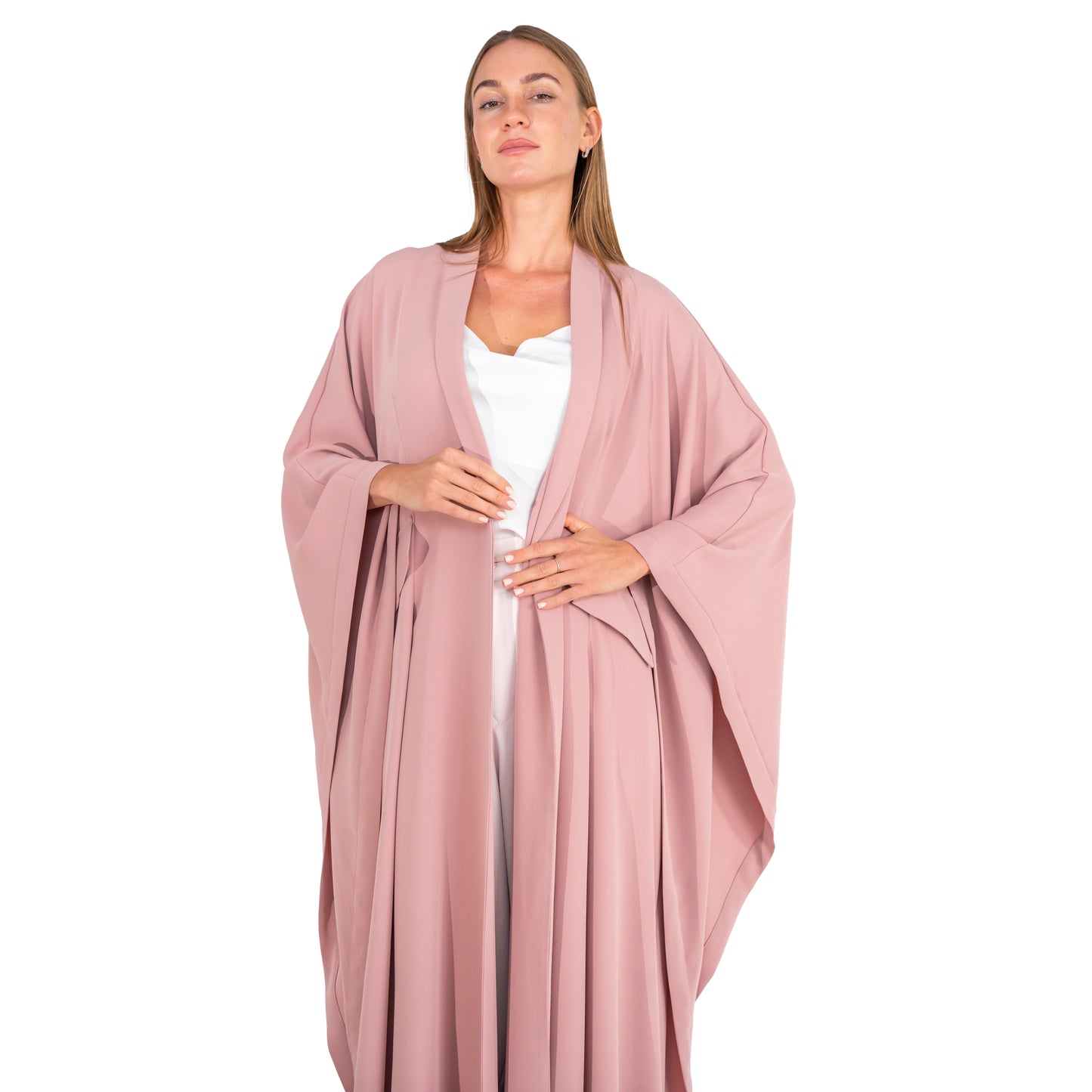 Flō Abaya – Dusty Rosewood