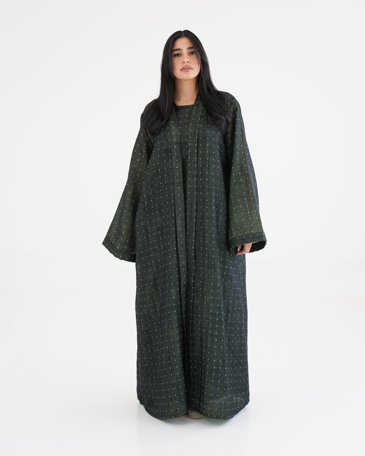 Noqta Abaya - Deep Olive
