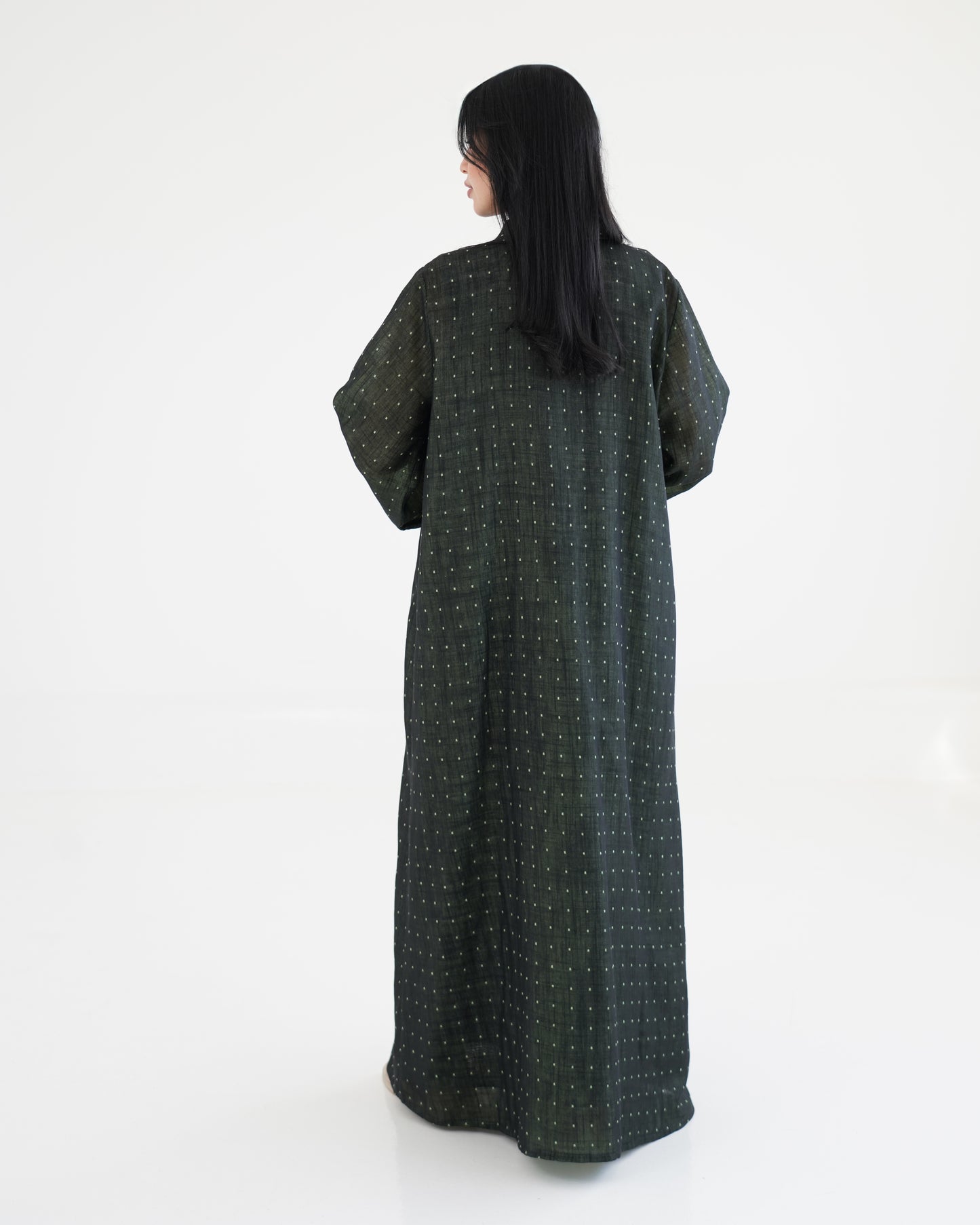 Noqta Abaya - Deep Olive