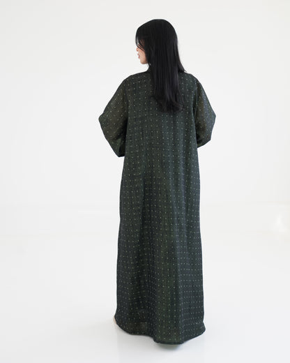 Noqta Abaya - Deep Olive