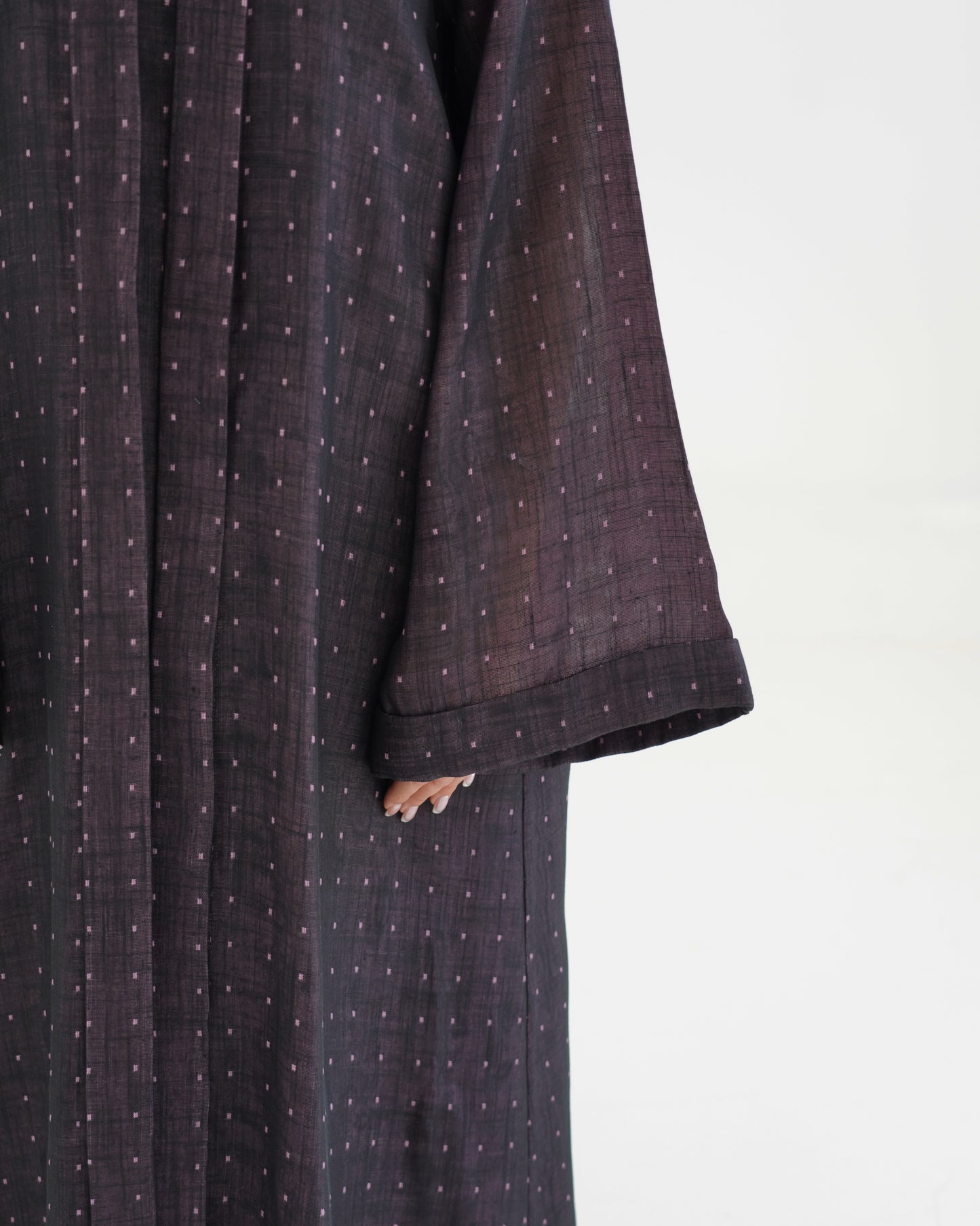 Noqta Abaya - Plum