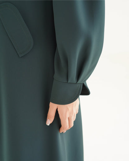 Shamsa Abaya - Emerald
