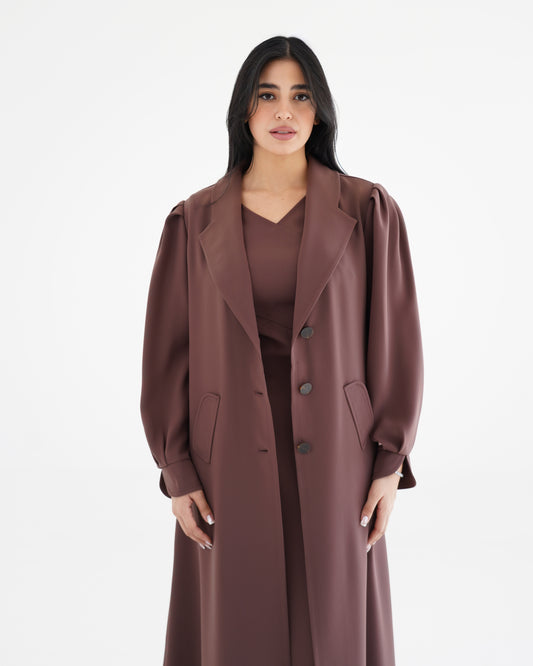 Shamsa Abaya - Mocha