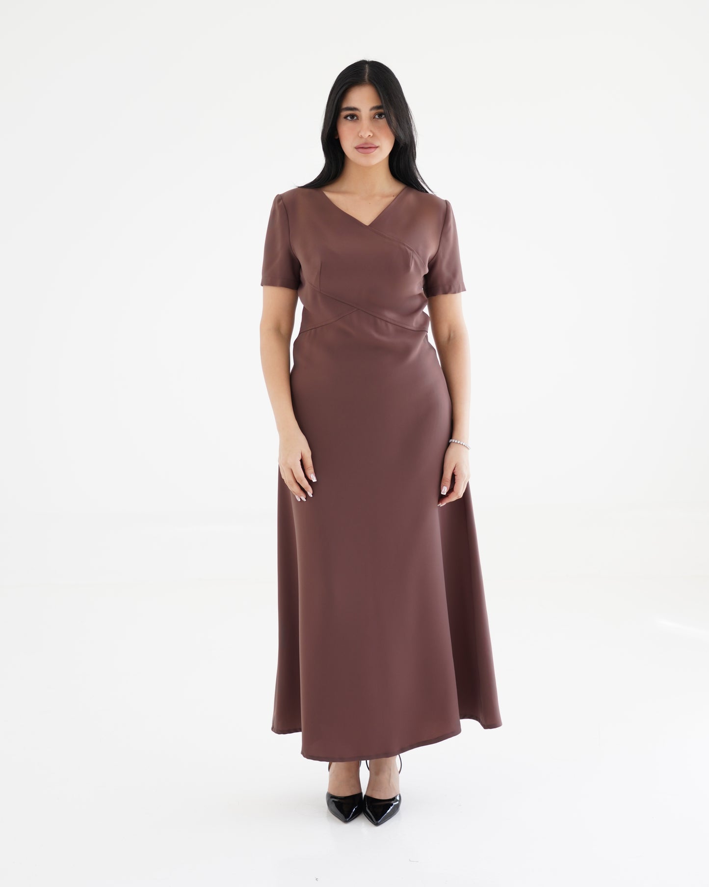 Shamsa Abaya - Mocha