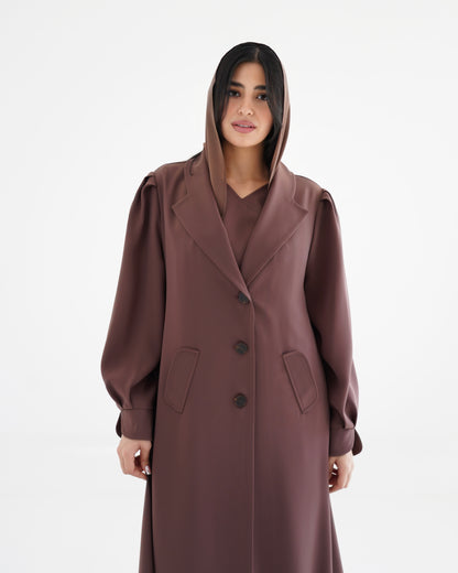 Shamsa Abaya - Mocha